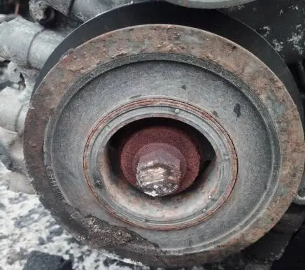 Opel Astra G Crankshaft pulley 