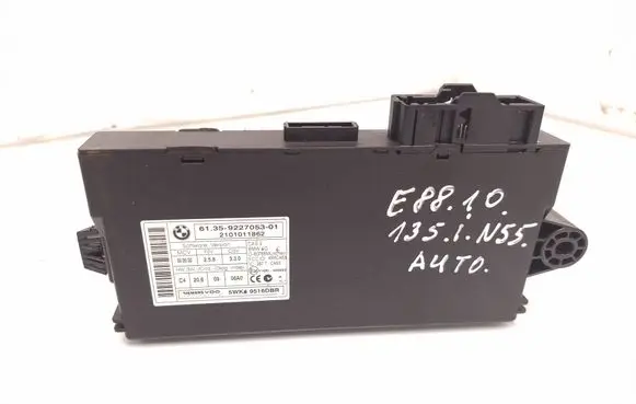 BMW 1 E82 E88 CAS control unit/module 9227053 2101011862 5WK49516DBR