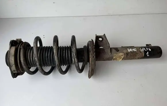 Volkswagen Golf VI Front shock absorber with coil spring 1K0413031DG