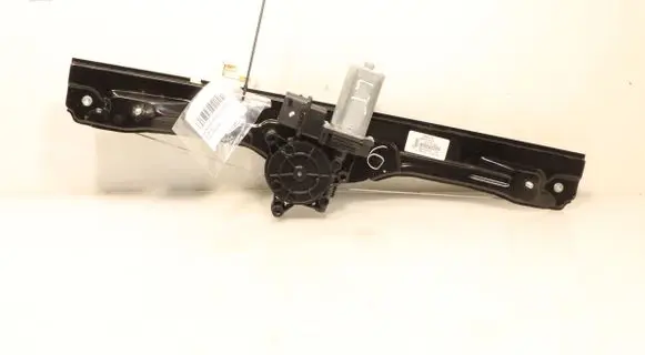 Rear window lifting mechanism without motor
