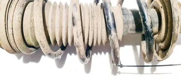 Front coil spring