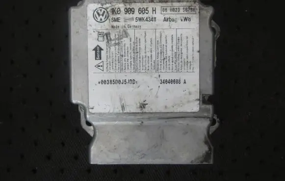 Volkswagen Golf V Airbag control unit/module 1k0909605h 5wk43411