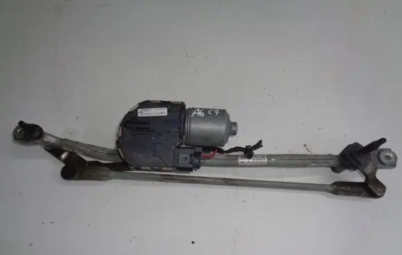 Audi A6 S6 C7 4G Front wiper linkage and motor 4G1955119 4G1955023A