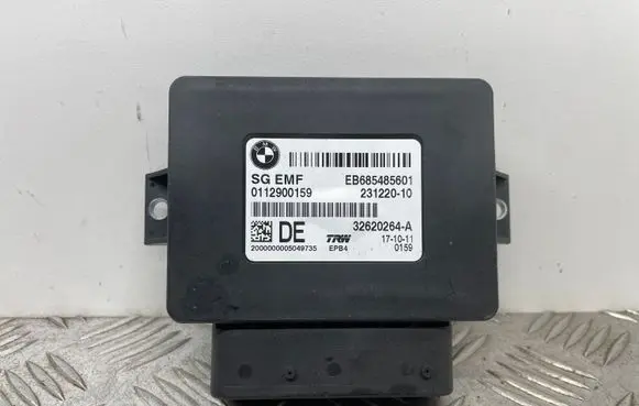 BMW 5 F10 F11 Hand brake control module 6854856 0112900159