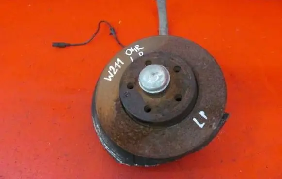Mercedes-Benz E W211 Front wheel hub spindle knuckle W211ZWROTNICALP