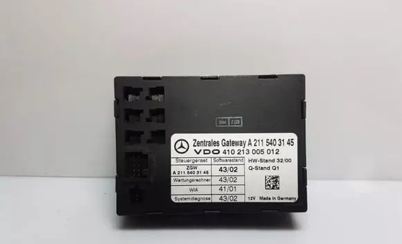 Mercedes-Benz E W211 Gateway control module A2115403145
