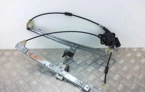 Front window lifting mechanism without motor