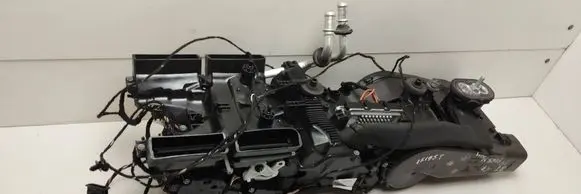 Interior heater climate box assembly