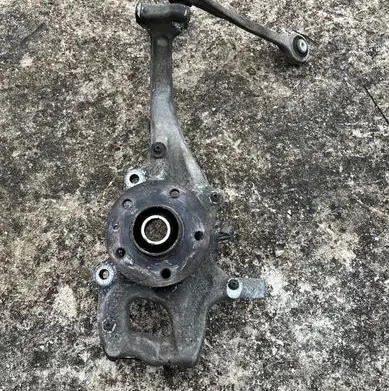 Audi A7 S7 4G Front wheel hub spindle knuckle 4G0407242C 4G0407242