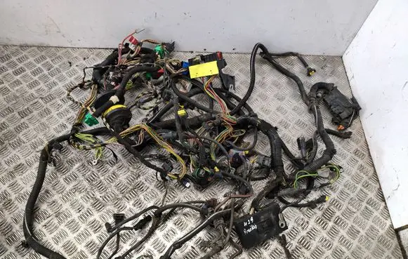 Engine installation wiring loom