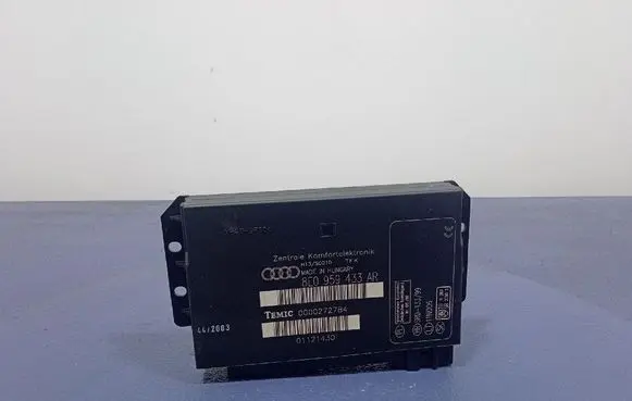 Audi A4 S4 B6 8E 8H Comfort/convenience module 8E0959433AR
