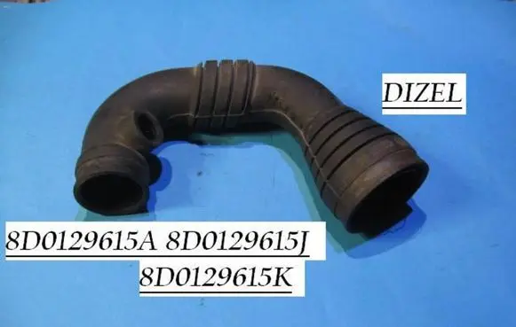 Audi A6 S6 C5 4B Turbo air intake inlet pipe/hose 8D0129615A 8D0129615J