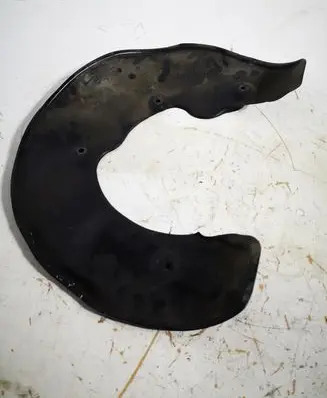 Audi A6 C7 Front brake disc dust cover plate 