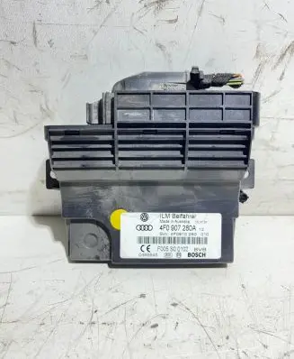 Audi A6 S6 C6 4F Power management control unit 4F0907280A F005S00102 4F0910280