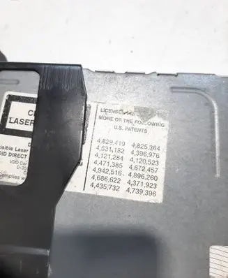 BMW X5 E53 Navigation unit CD/DVD player 4829419 4531182