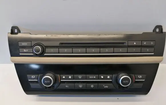 BMW 5 F10 F11 Climate control unit 9236478