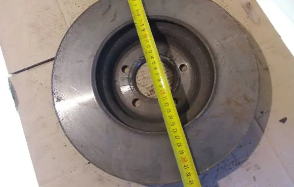 Jaguar S-Type Front brake disc