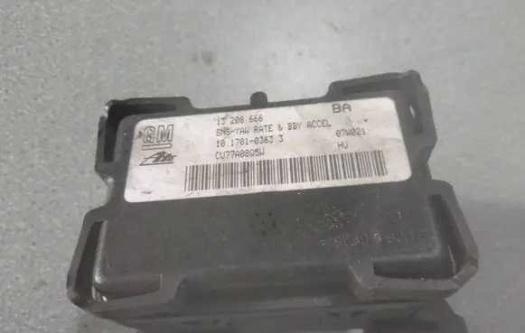 Opel Zafira B ESP (stability system) control unit 13208666 10170103633