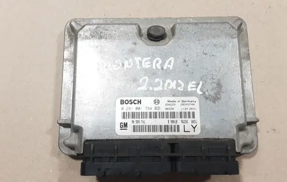 Opel Frontera B Engine control unit/module 0281001794