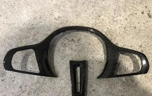 BMW 5 G30 G31 G38 Steering wheel column trim 