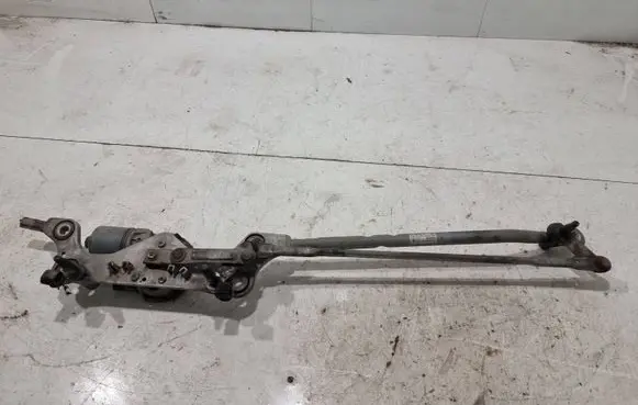 Volkswagen Touareg II Front wiper linkage and motor 7P0955023 3397021158
