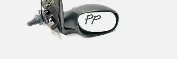 Peugeot 206 Manual wing mirror 