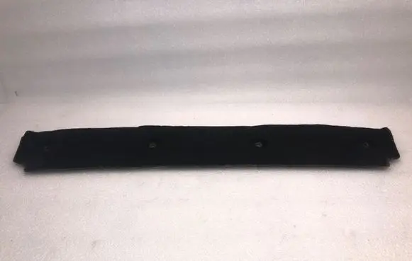 Front bumper foam support bar