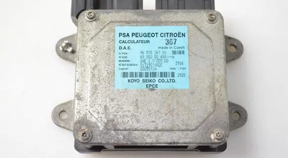 Citroen C2 Steering rack control module 9650836780