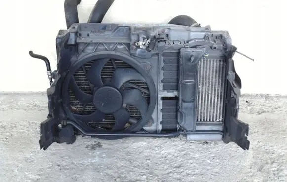 Peugeot 407 Radiator support slam panel