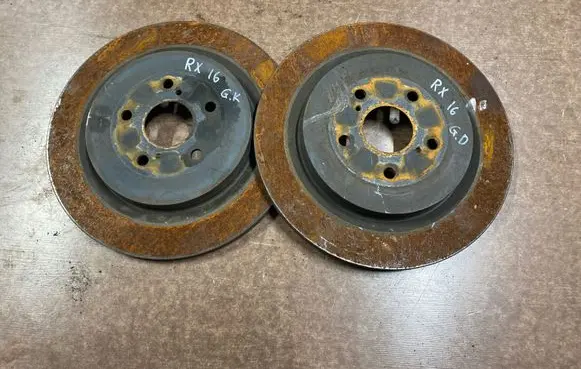 Lexus RX 450H Rear brake disc 4243148090