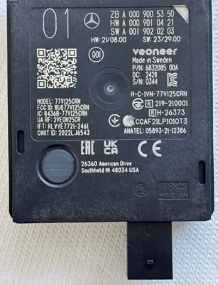 Mercedes-Benz EQS V297 Distronic sensor radar A0009005350 A0009010421