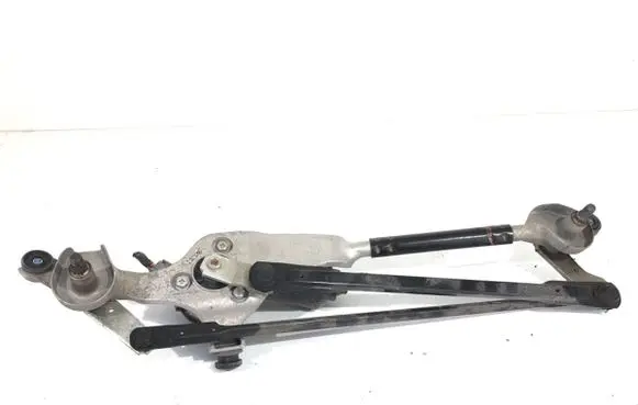 Front wiper linkage and motor