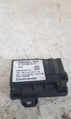Mercedes-Benz E W212 Fuel injection pump control unit/module A2124400314