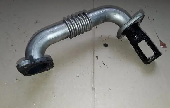 Chevrolet Captiva EGR valve line/pipe/hose NOCODE