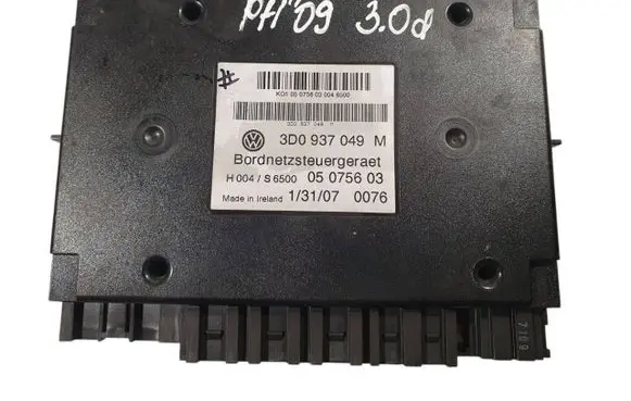 Volkswagen Phaeton Comfort/convenience module 3D0937049M