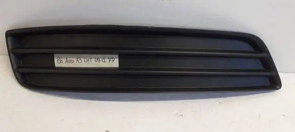 Audi A3 S3 A3 Sportback 8P Front bumper lower grill 8P0807682D
