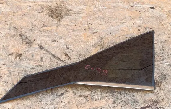 Nissan Qashqai J12 Rear side window 43R002092 DOT24M98AS3