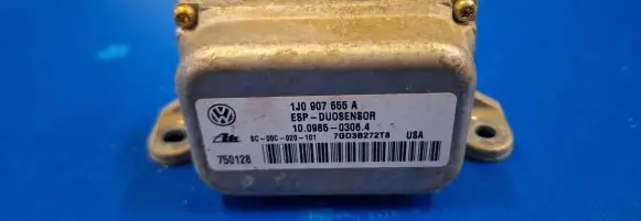 Volkswagen Golf IV ESP acceleration yaw rate sensor 1J0907655A 7GD3B272T8 10098503064