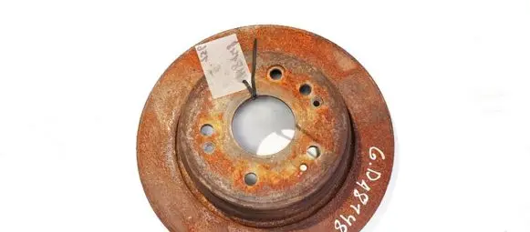 Honda FR-V Rear brake disc neventiliuojamas