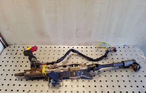 Steering wheel axle