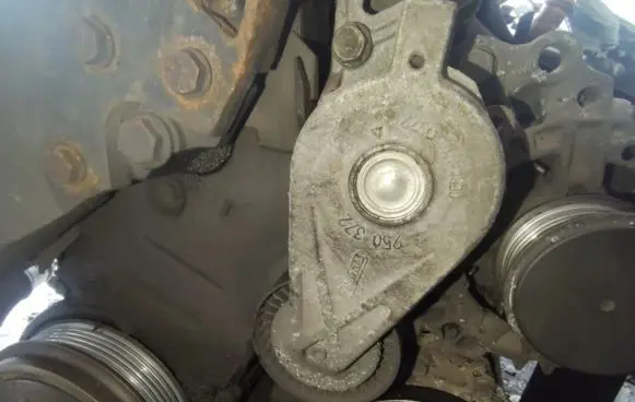 Generator/alternator belt tensioner
