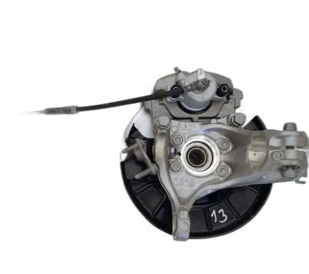 Volkswagen PASSAT B7 Front wheel hub spindle knuckle 3C0407258G