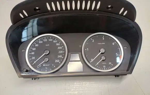 BMW 5 E60 E61 Speedometer (instrument cluster) A2C53103634 110080213 62116958600