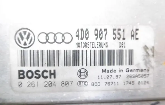 Audi A6 Allroad C5 Engine control unit/module ECU 4D0907551AE