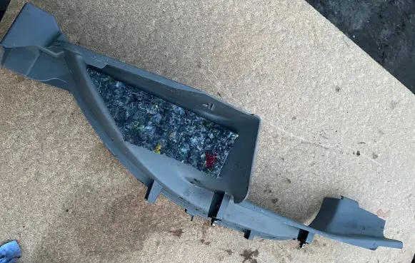 Renault Zoe Rear sill trim cover 769541425R