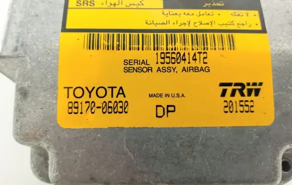 Toyota Camry Airbag control unit/module 8917006030 201552