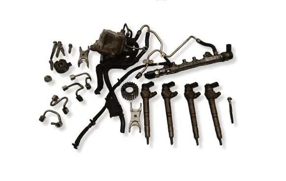 Audi Q3 8U Fuel injection system set 0445010529 10140712 03L130755AC