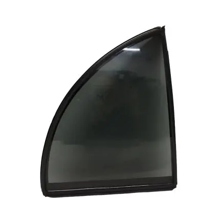Rear vent window glass