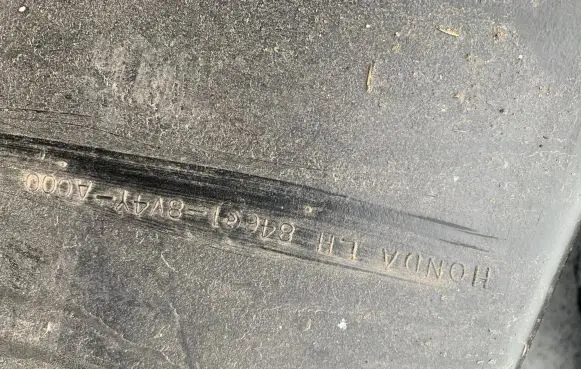 Honda Accord Trunk/boot lower side trim panel 