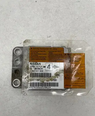 Nissan Note (E11) Airbag control unit/module 988209U10A 0285001909 E901066215863